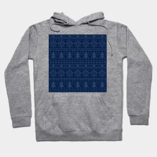 Christmas knitted pattern Hoodie